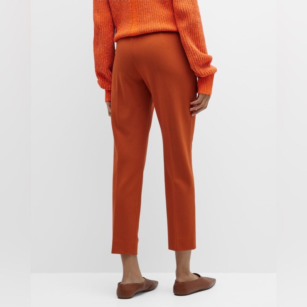 MaxMara Pegno Straight Leg Pants, Orange, Size 16 - Picture 7 of 13